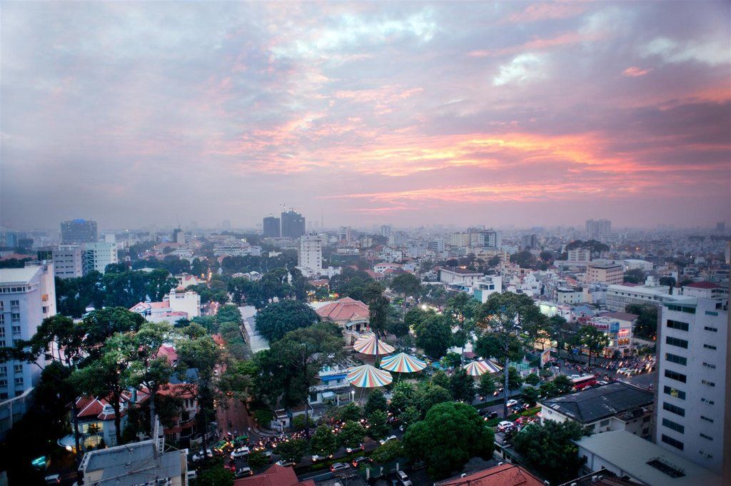 Emm Hotel Saigon Ho-Chi-Minh-Stadt Exterior foto